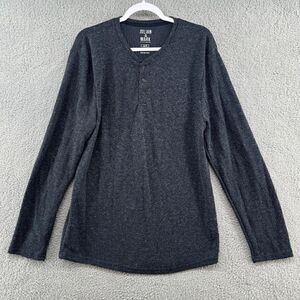 Julian & Mark Waffle Knit Henley Shirt Mens Size XL TG Stitch Fix